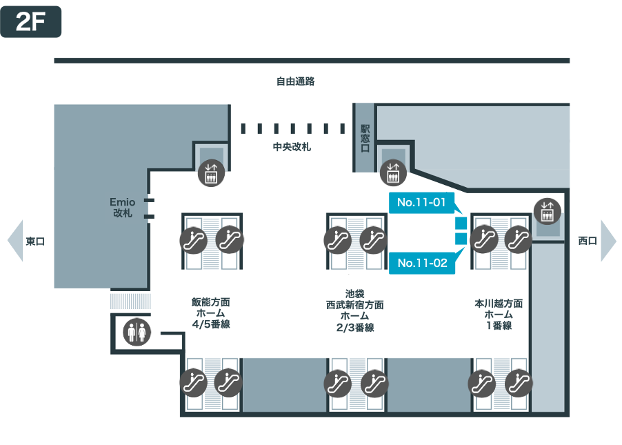 フロア図