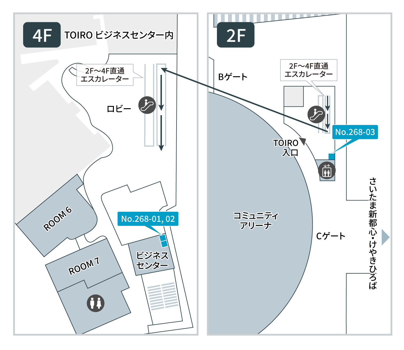フロア図
