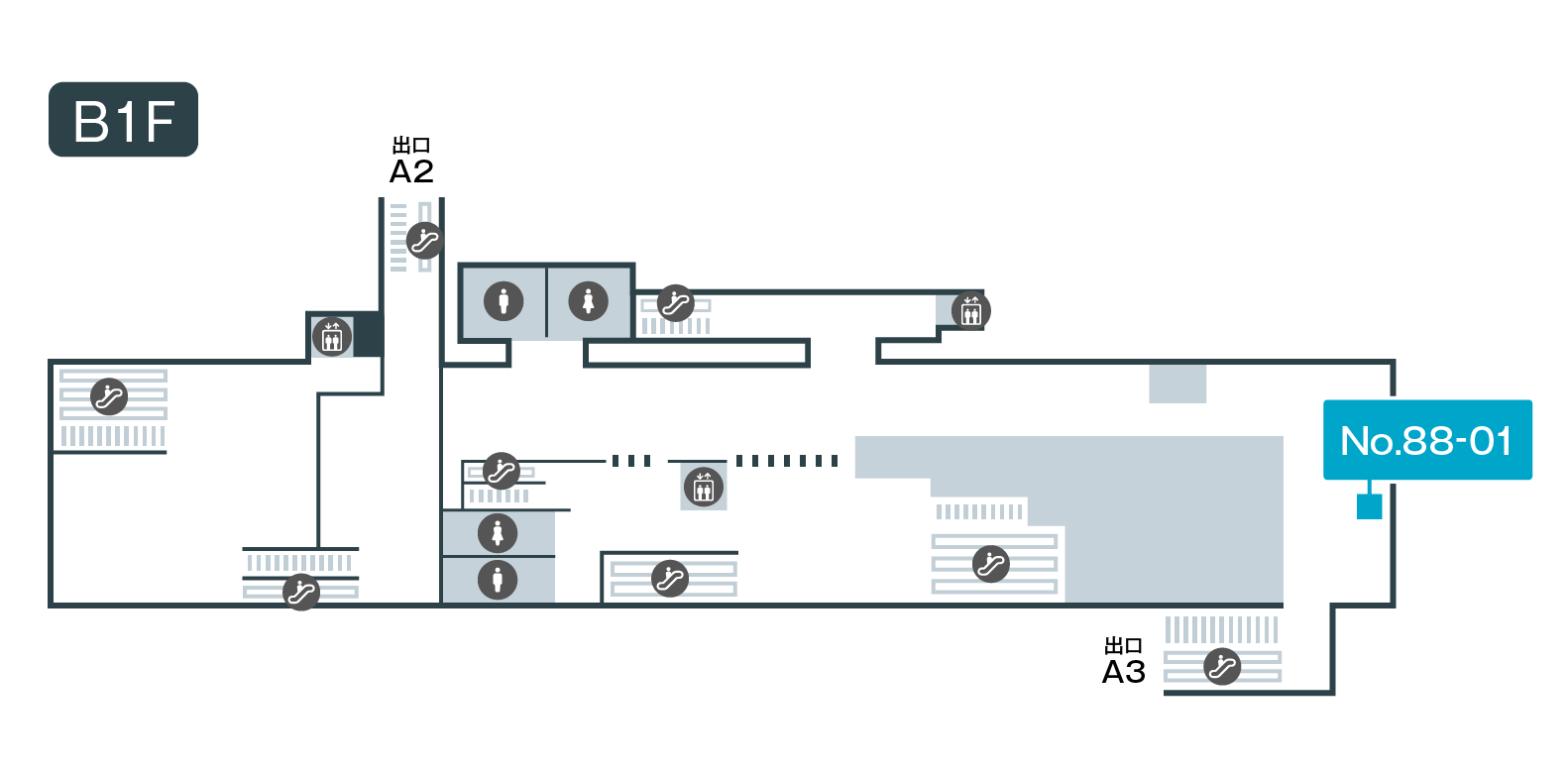 フロア図